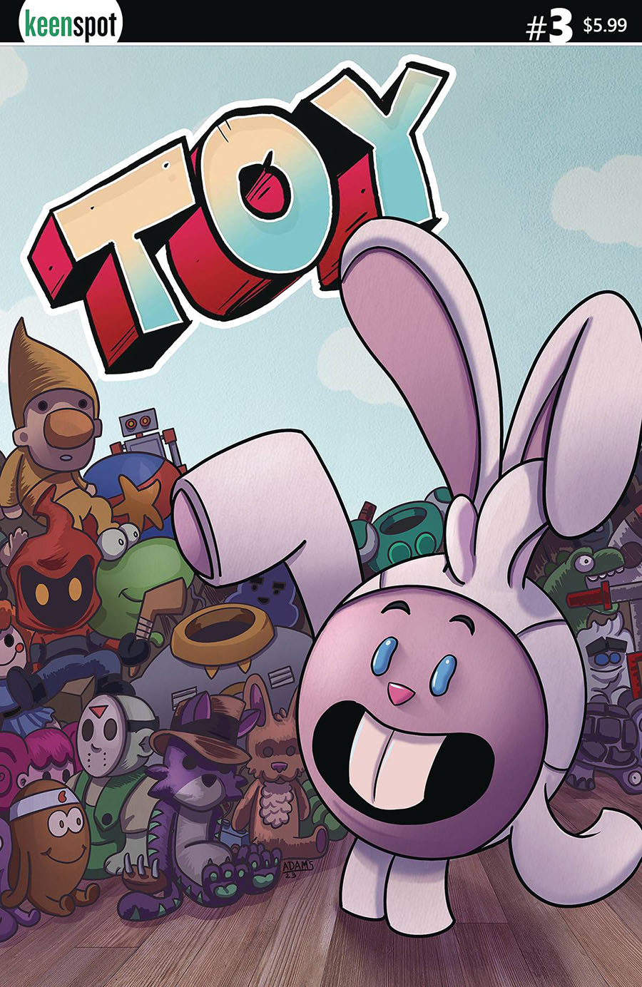 Toy #3 Cover C Variant Michael Adams Cover