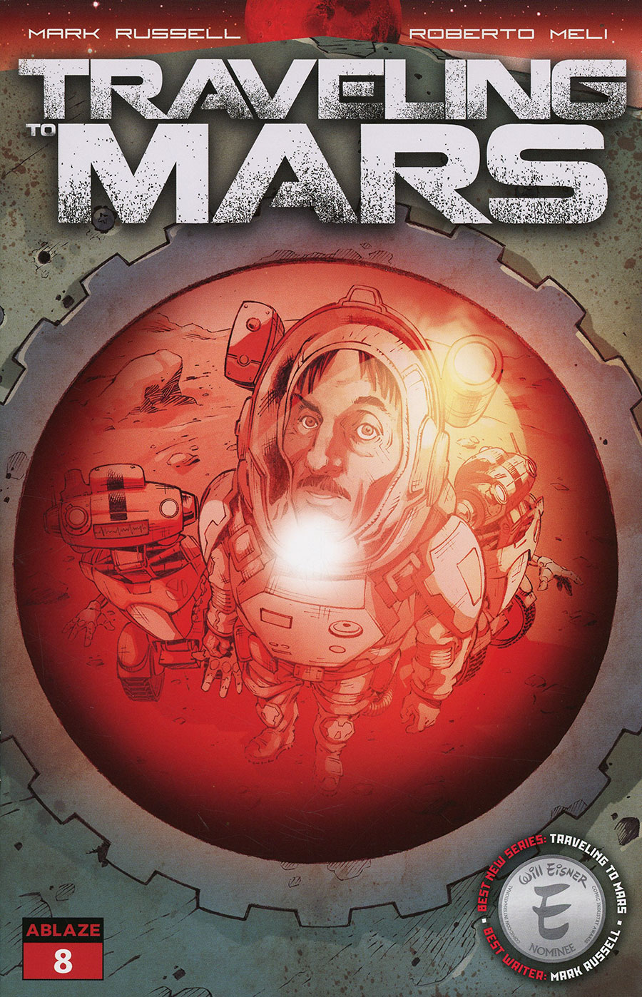 Traveling To Mars #8 Cover A Regular Roberto Meli Cover