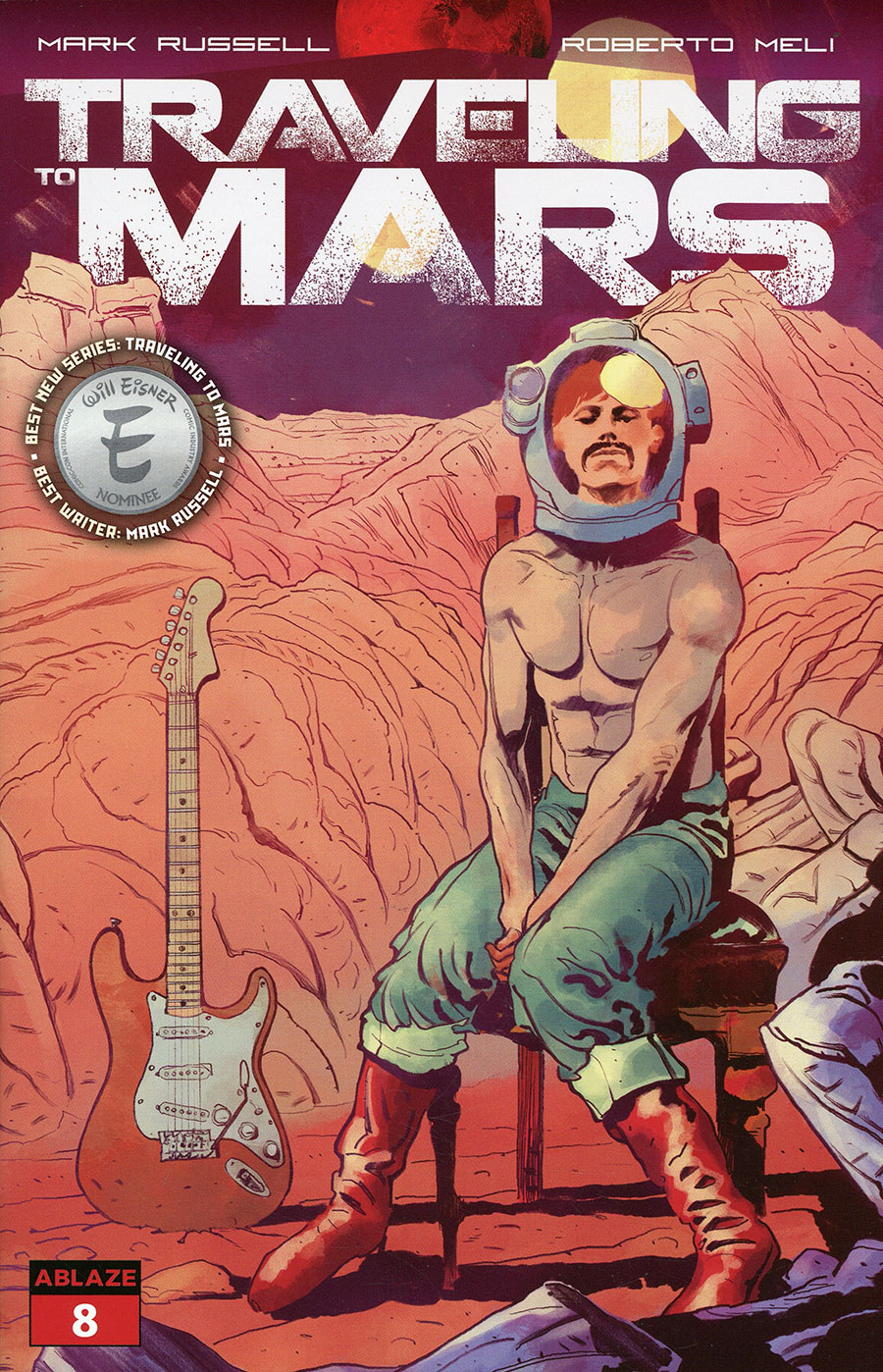Traveling To Mars #8 Cover C Variant Emanuele Gizzi Cover