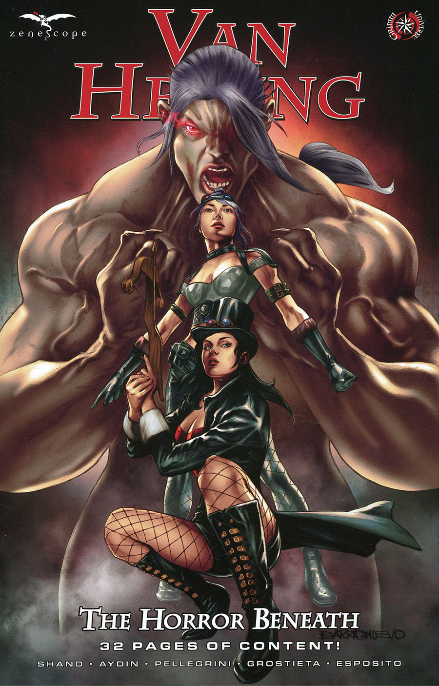 Grimm Fairy Tales Presents Van Helsing Horror Beneath #1 (One Shot) Cover A Al Barrionuevo