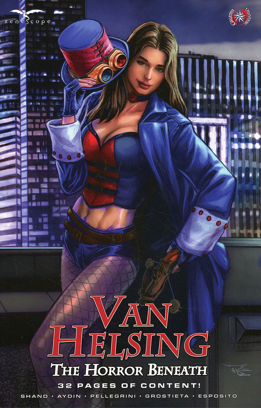 Grimm Fairy Tales Presents Van Helsing Horror Beneath #1 (One Shot) Cover C Ron Leary Jr