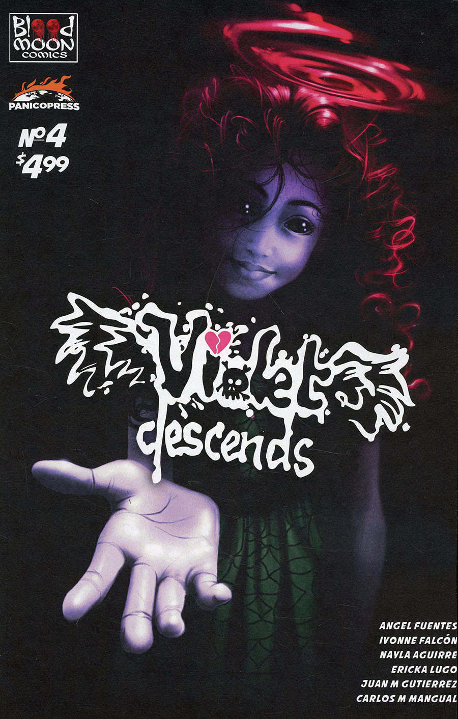 Violet Descends #4 Cover A Regular Ivonne Falcon Cover