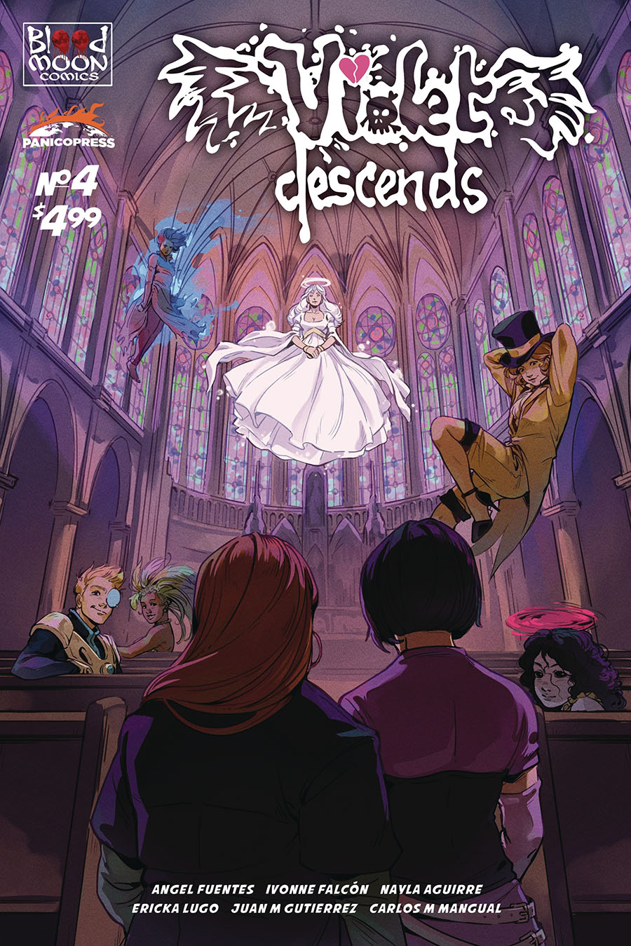 Violet Descends #4 Cover B Variant Nayla Aguirre Cover