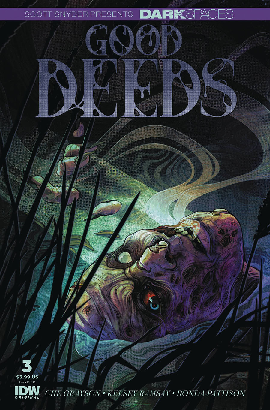 Dark Spaces Good Deeds #3 Cover B Variant Elizabeth Beals Cover