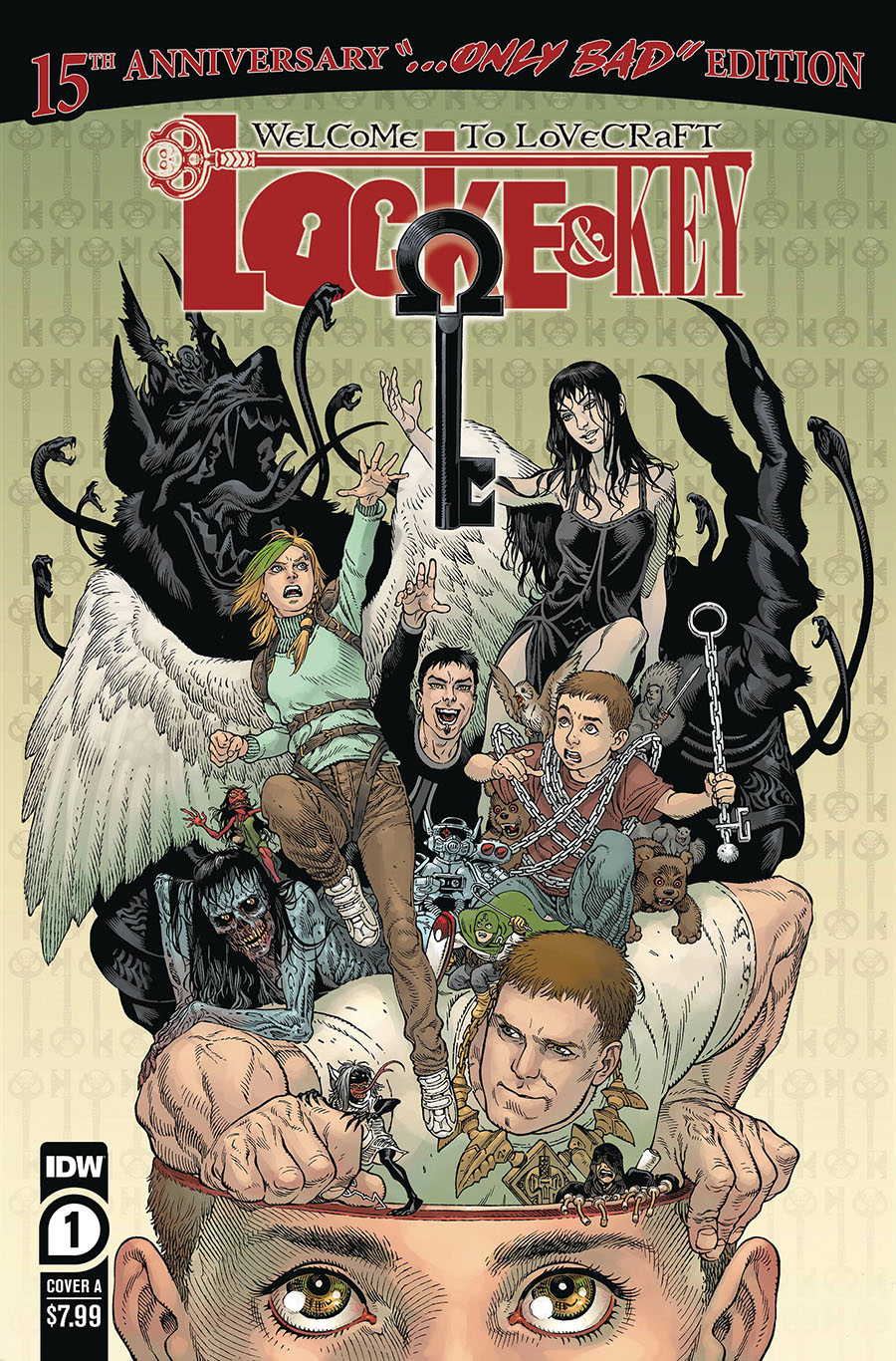 Locke & Key Welcome To Lovecraft Anniversary Edition #1 (One Shot) Cover A Regular Gabriel Rodriguez Cover