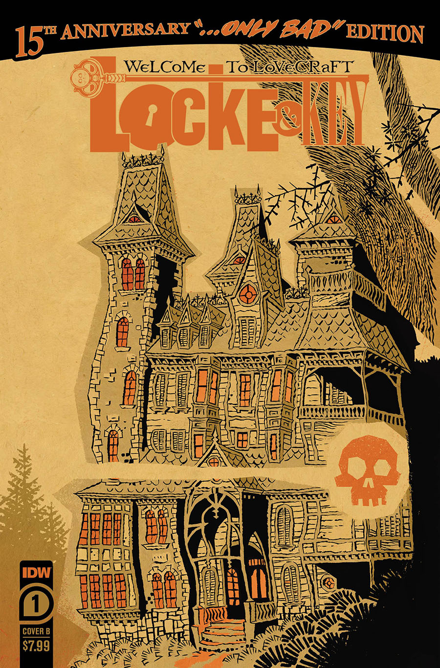 Locke & Key Welcome To Lovecraft Anniversary Edition #1 (One Shot) Cover B Variant Simon Gane Cover