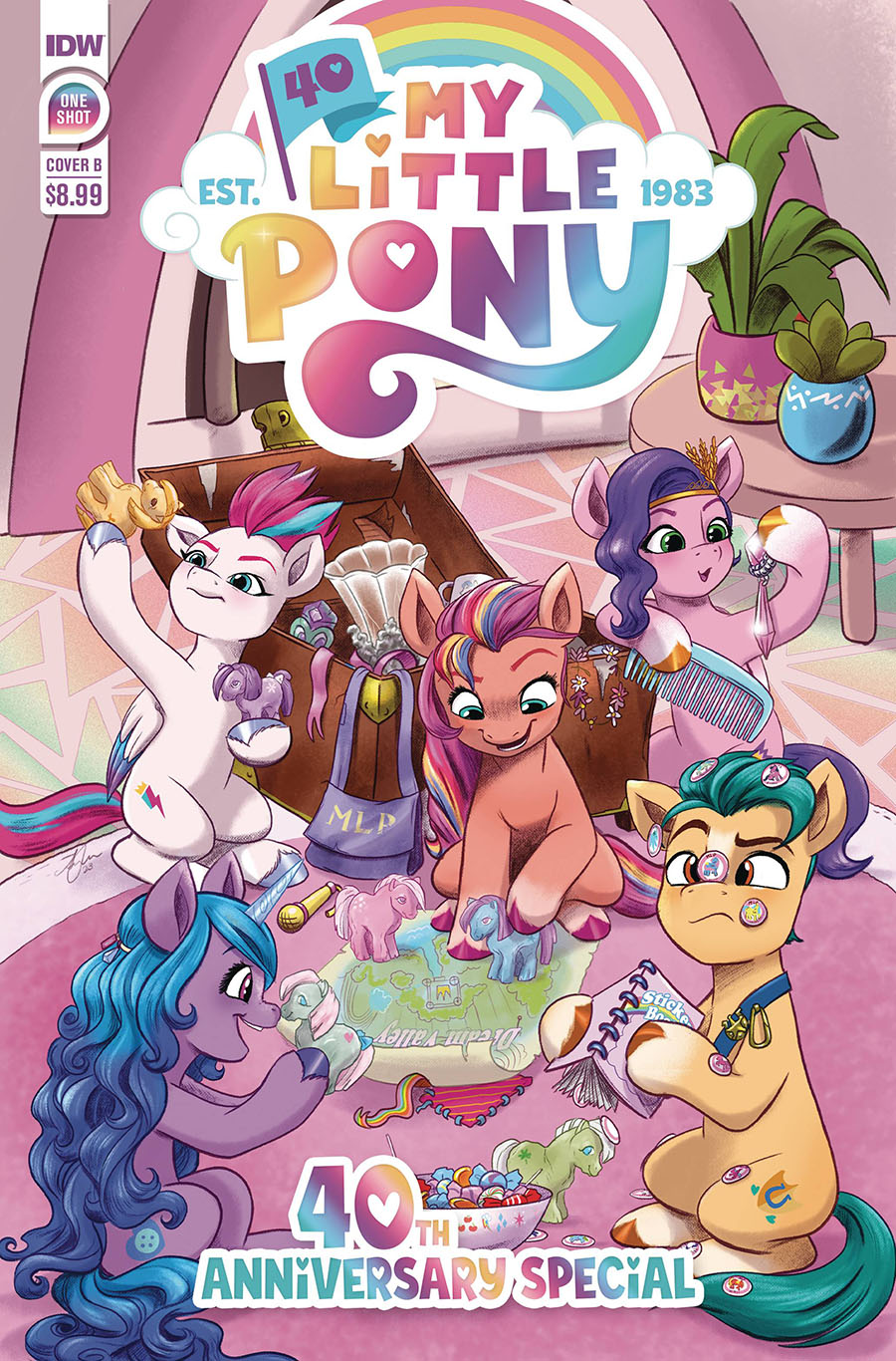My Little Pony 40th Anniversary Special #1 (One Shot) Cover B Variant Amy Mebberson Cover