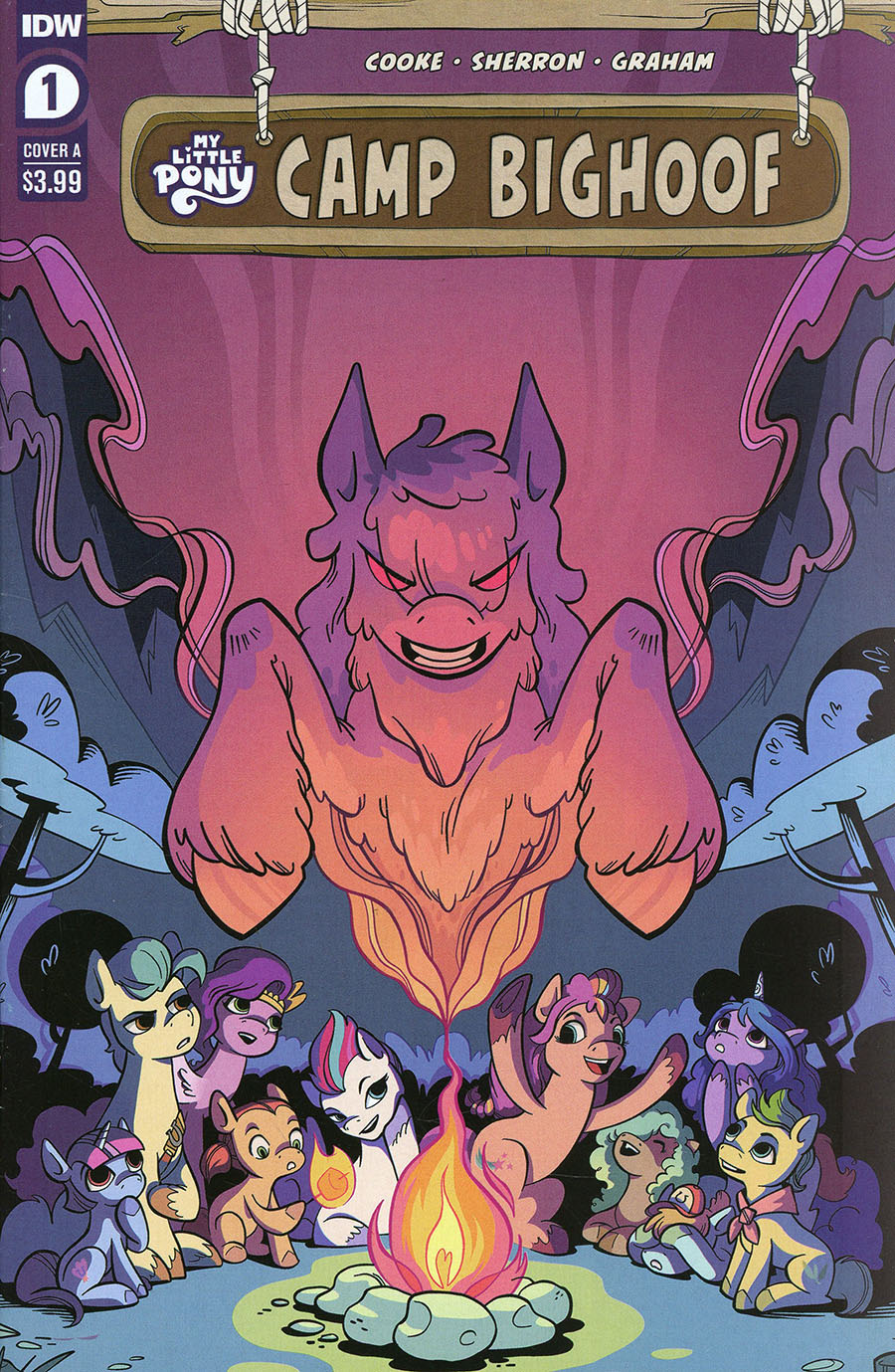 My Little Pony Camp Bighoof #1 Cover A Regular Kate Sherron Cover