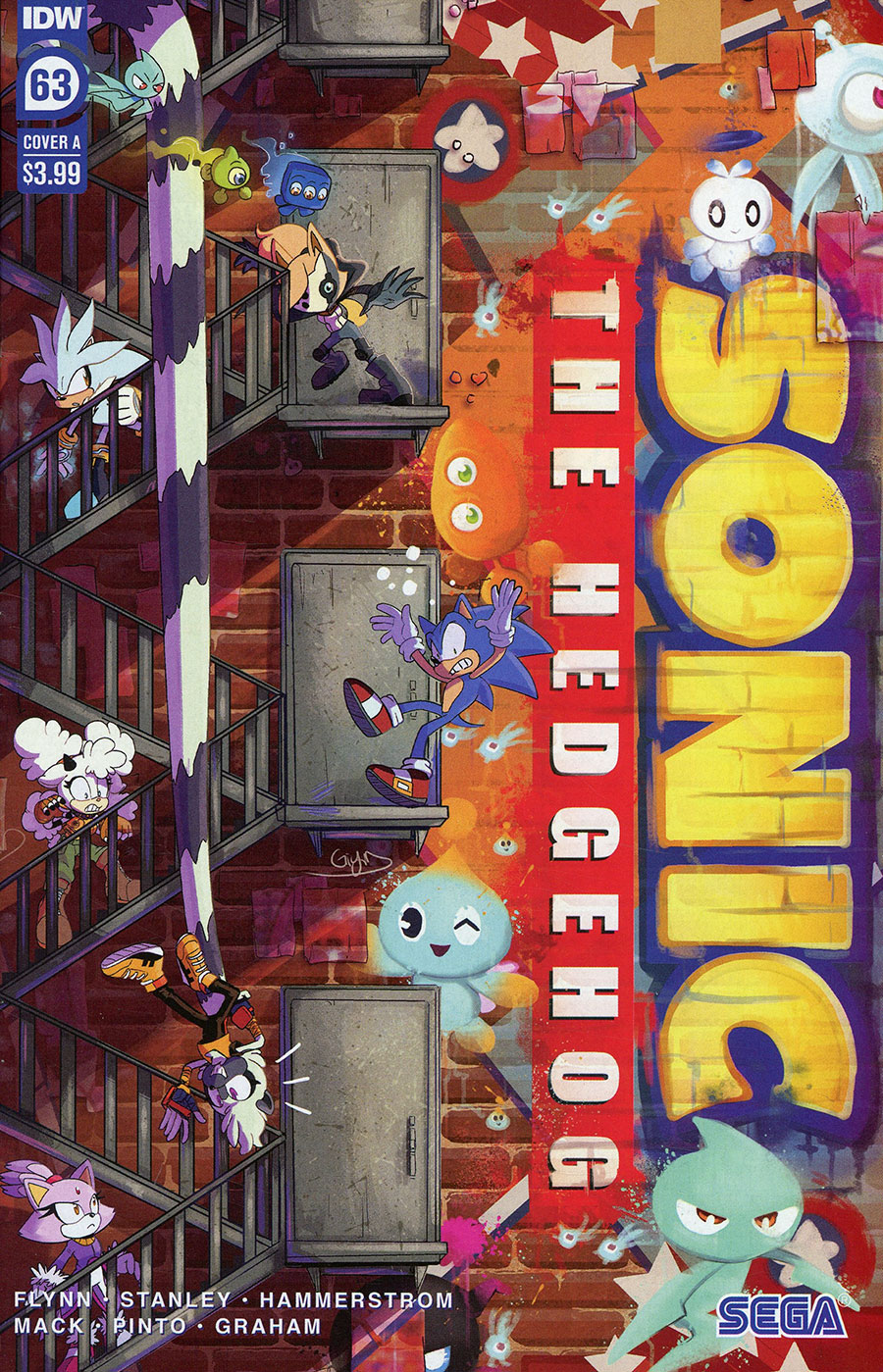 Sonic The Hedgehog Vol 3 #63 Cover A Regular Gigi Dutreix Cover