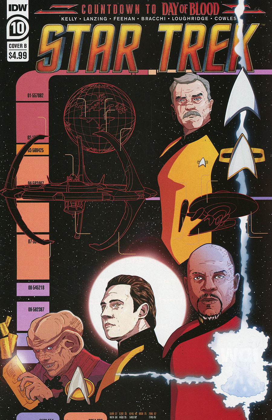 Star Trek (IDW) Vol 2 #10 Cover B Variant Philip Murphy Cover (Day Of Blood Prelude)