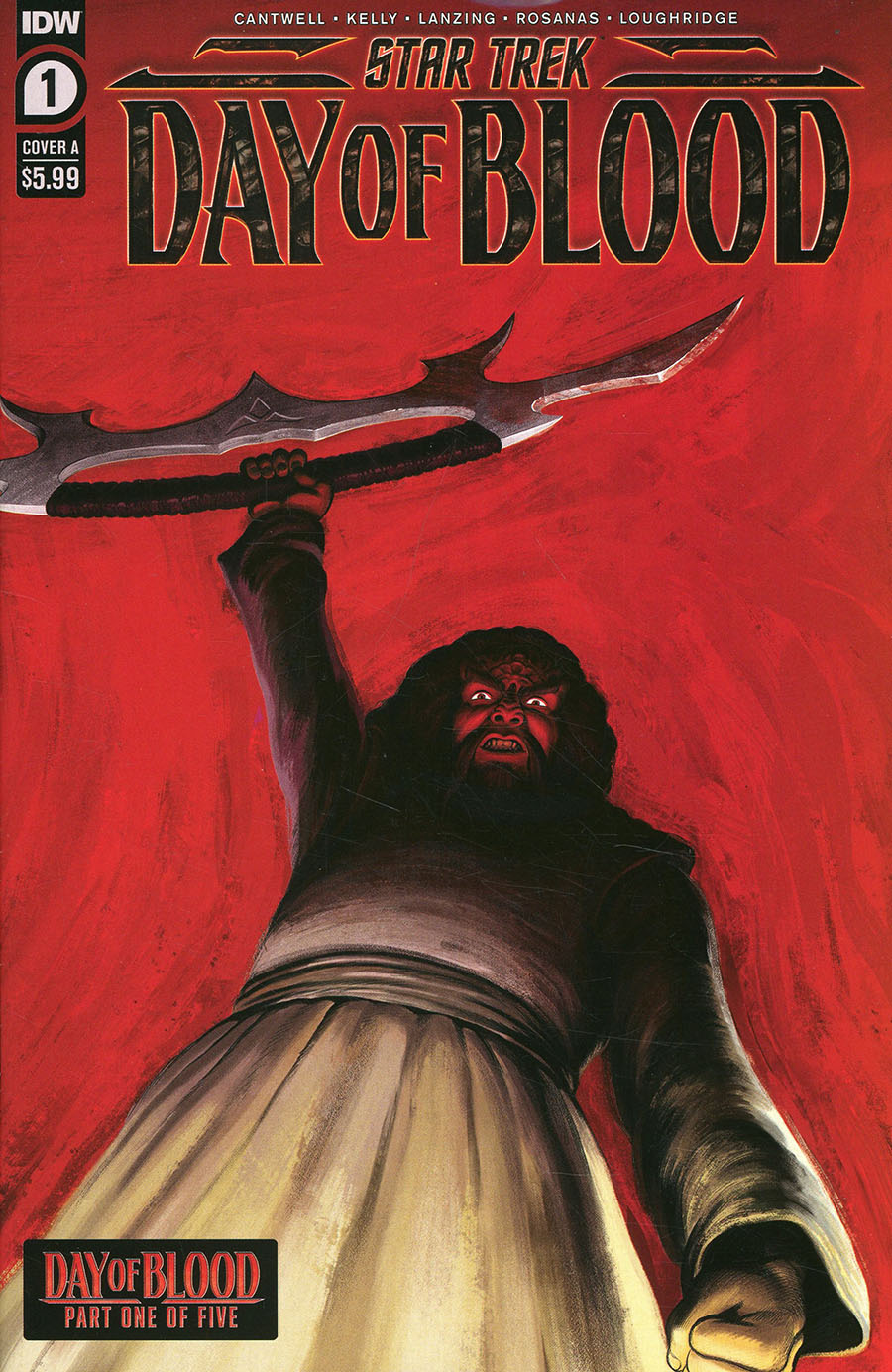 Star Trek Day Of Blood #1 (One Shot) Cover A Regular Malachi Ward Cover (Day Of Blood Part 1)