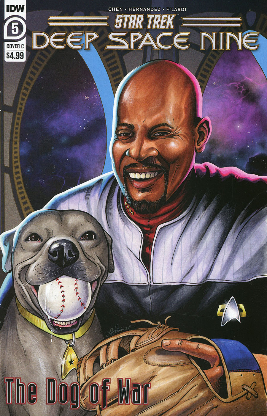 Star Trek Deep Space Nine Dog Of War #5 Cover C Variant Andy Price Cover