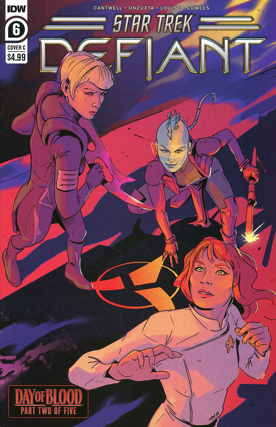 Star Trek Defiant #6 Cover C Variant Liana Kangas Cover (Day Of Blood Part 2)