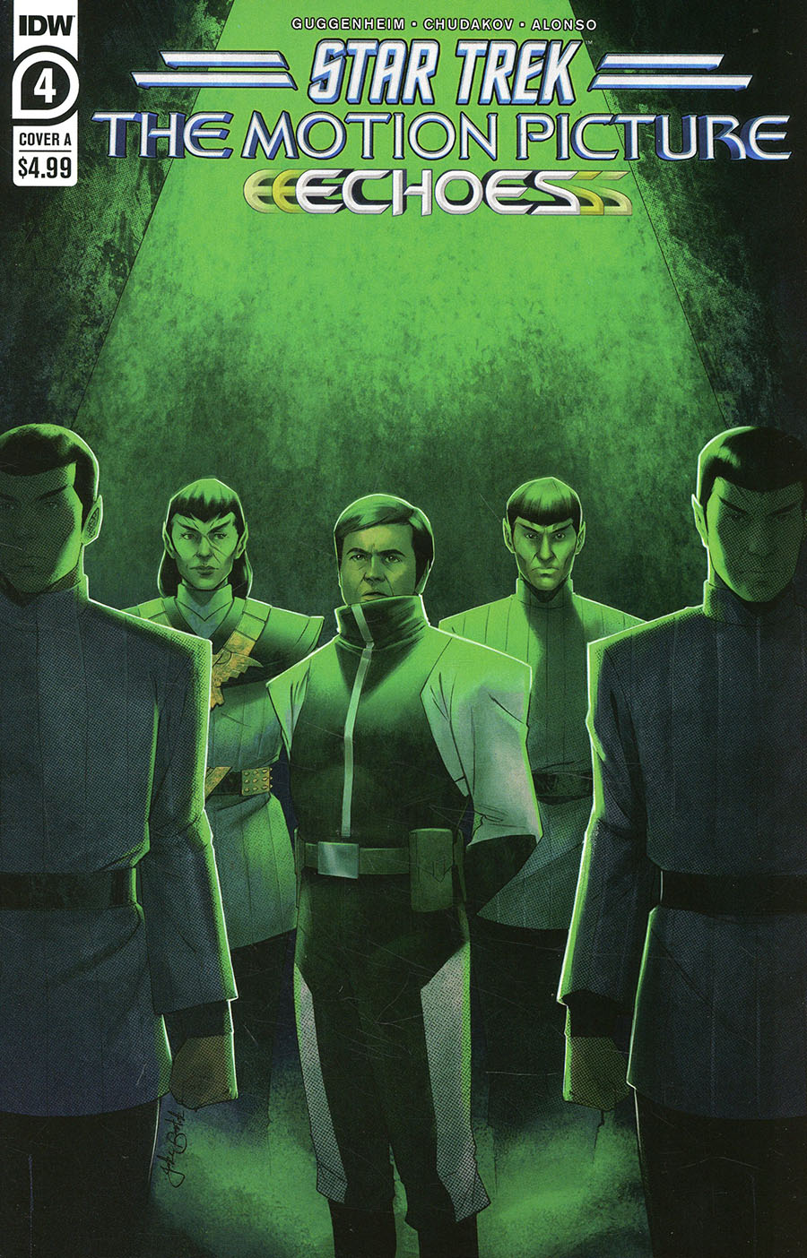 Star Trek The Motion Picture Echoes #4 Cover A Regular Jake Bartok Cover