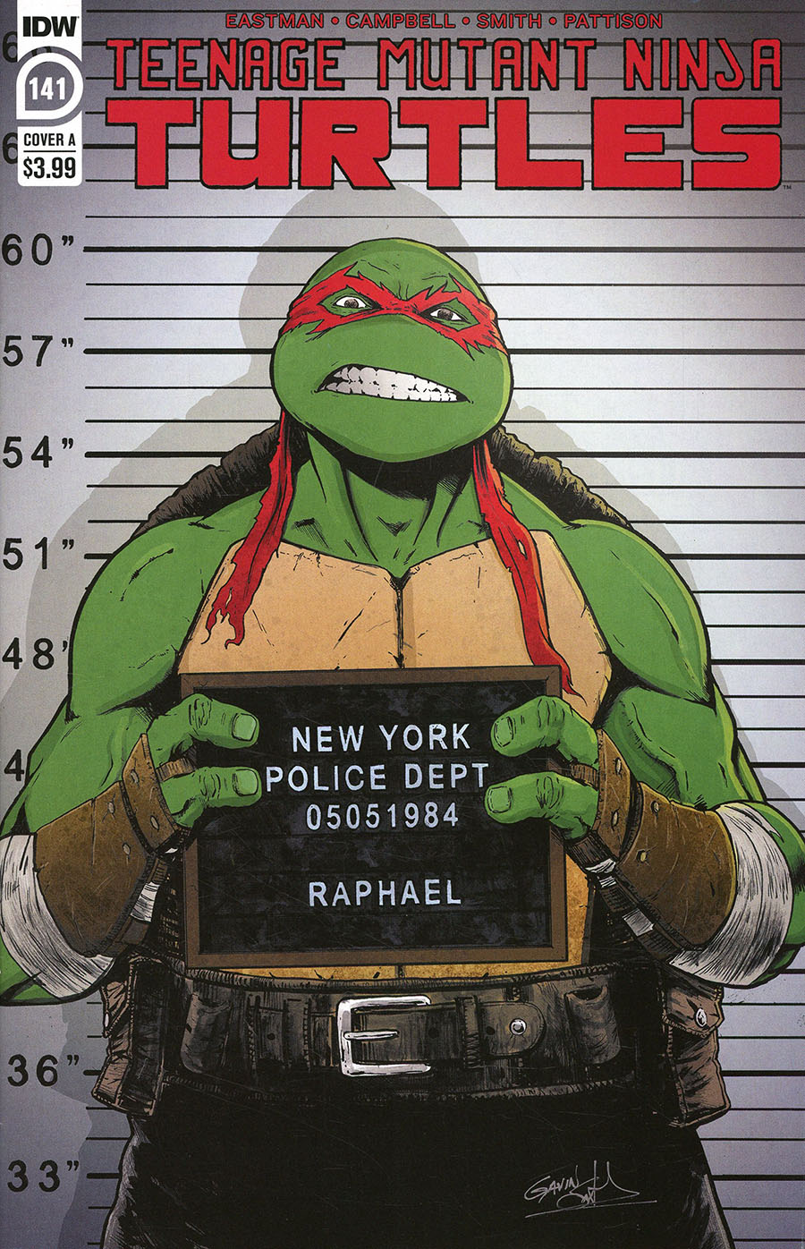 Teenage Mutant Ninja Turtles Vol 5 #141 Cover A Regular Gavin Smith Cover