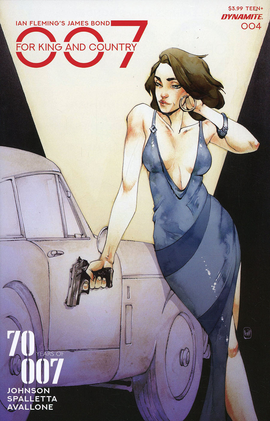 007 For King And Country #4 Cover C Variant Chuma Hill Cover