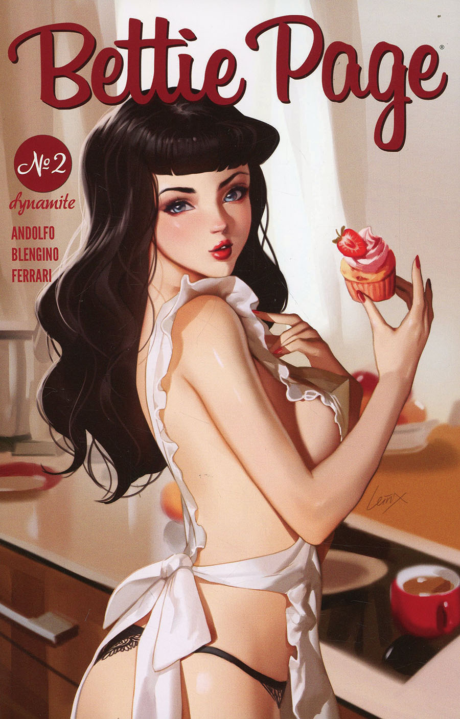 Bettie Page Vol 4 #2 Cover B Variant Lesley Leirix Li Cover