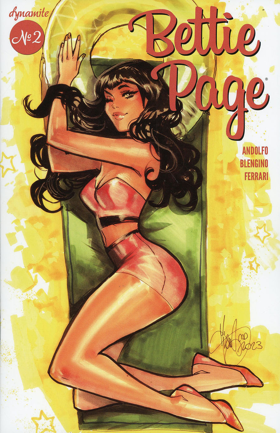 Bettie Page Vol 4 #2 Cover D Variant Mirka Andolfo Cover