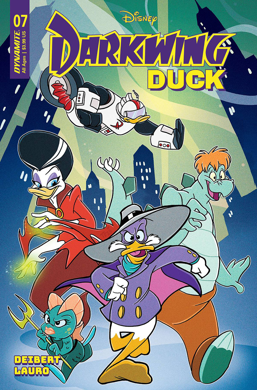Darkwing Duck Vol 3 #7 Cover D Variant Trish Forstner Cover