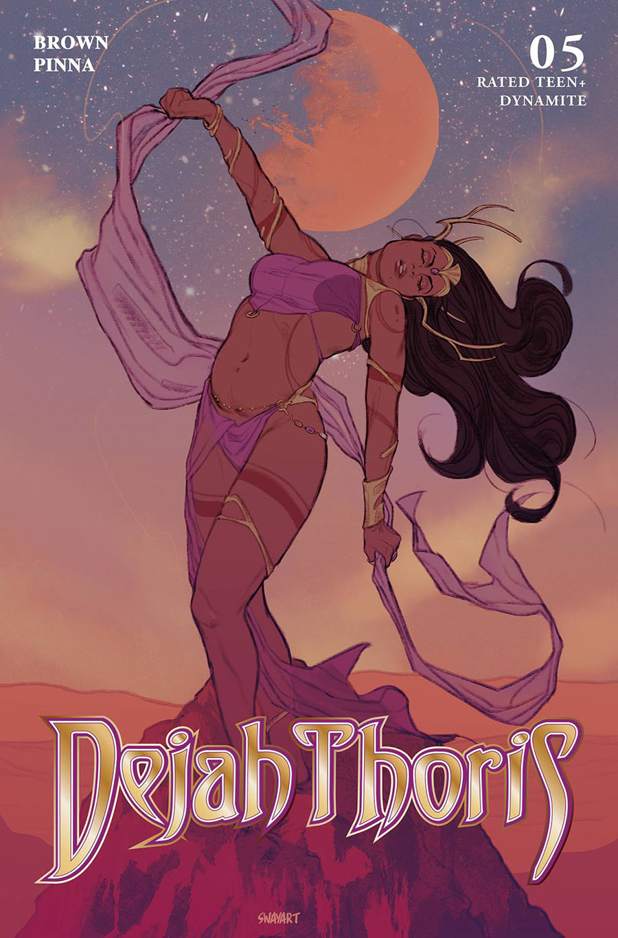 Dejah Thoris Vol 4 #5 Cover D Variant Joshua Sway Swaby Cover