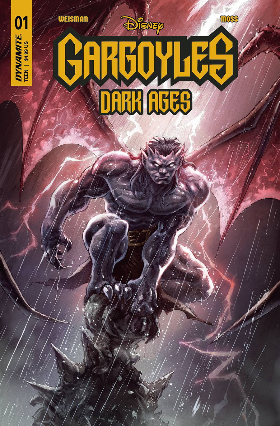Gargoyles Dark Ages #1 Cover B Variant Alan Quah Cover