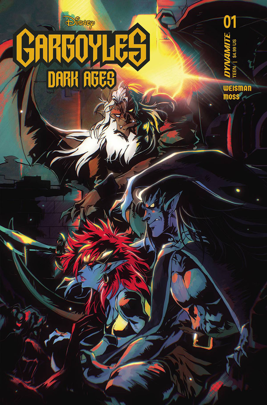 Gargoyles Dark Ages #1 Cover D Variant Kenya Danino Cover