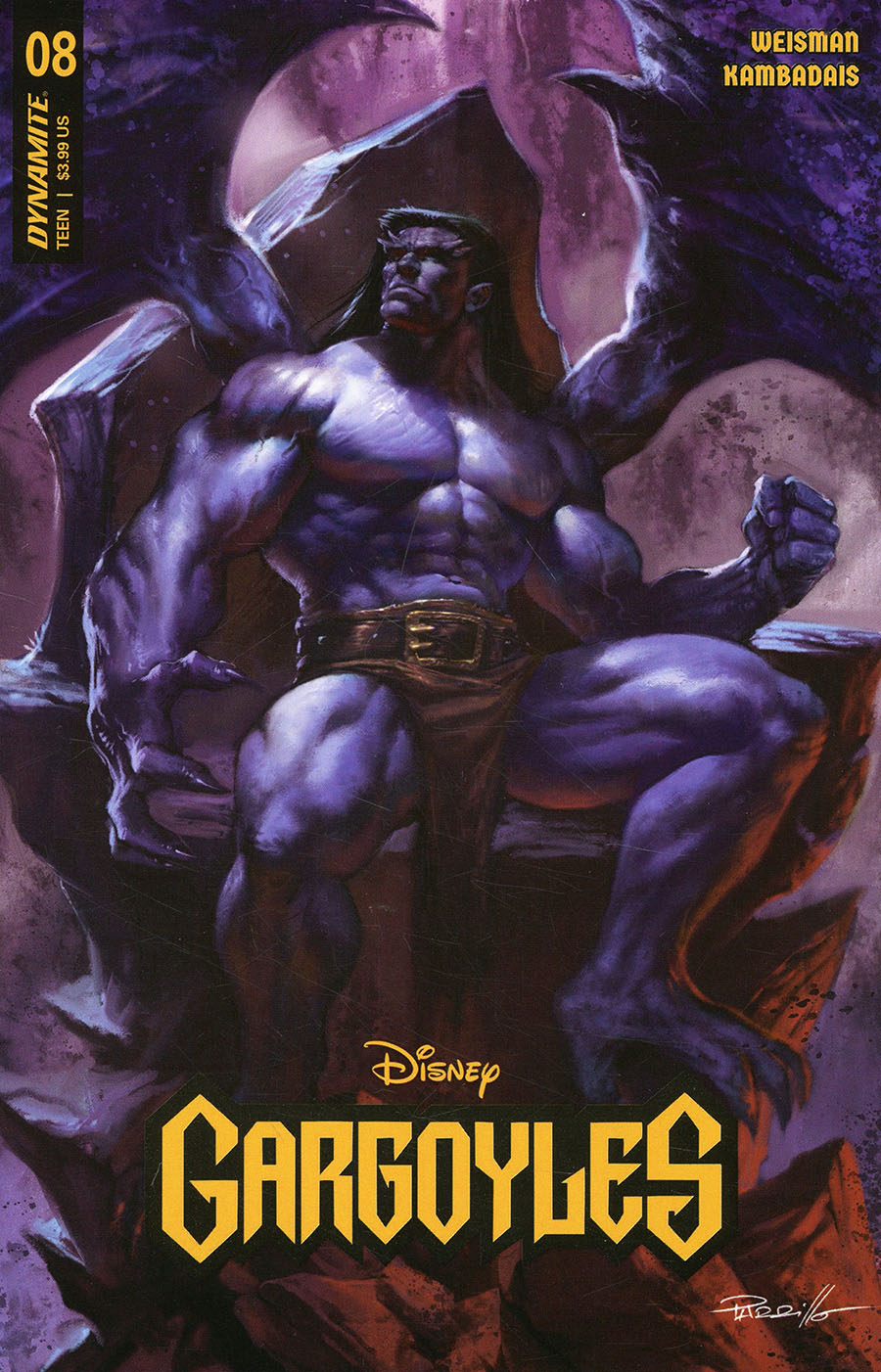 Gargoyles Vol 3 #8 Cover C Variant Lucio Parrillo Cover