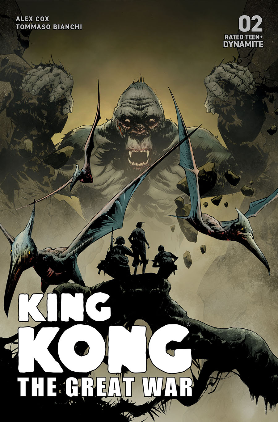 Kong The Great War #2 Cover A Regular Jae Lee Cover