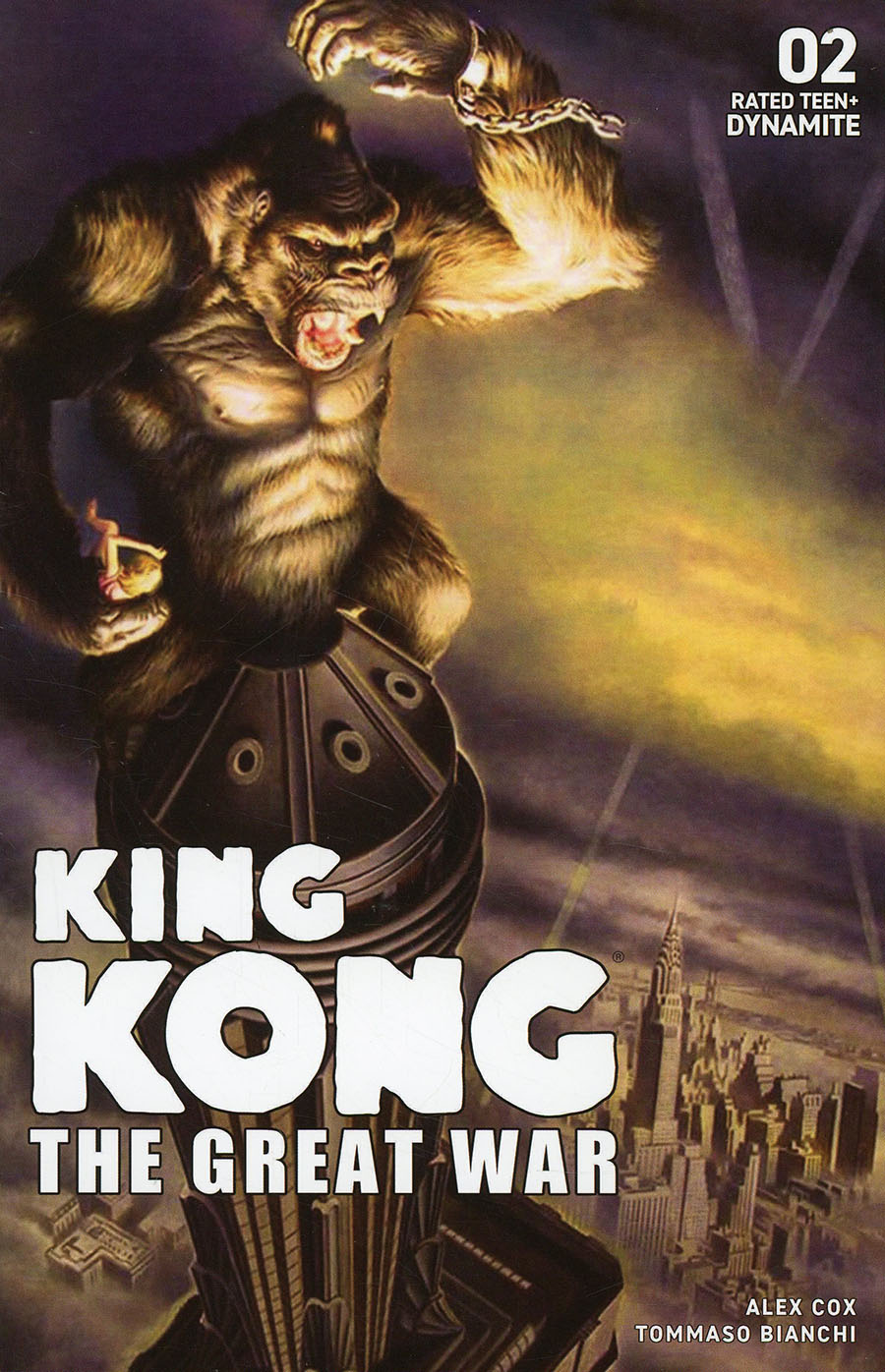 Kong The Great War #2 Cover C Variant Joe DeVito Cover