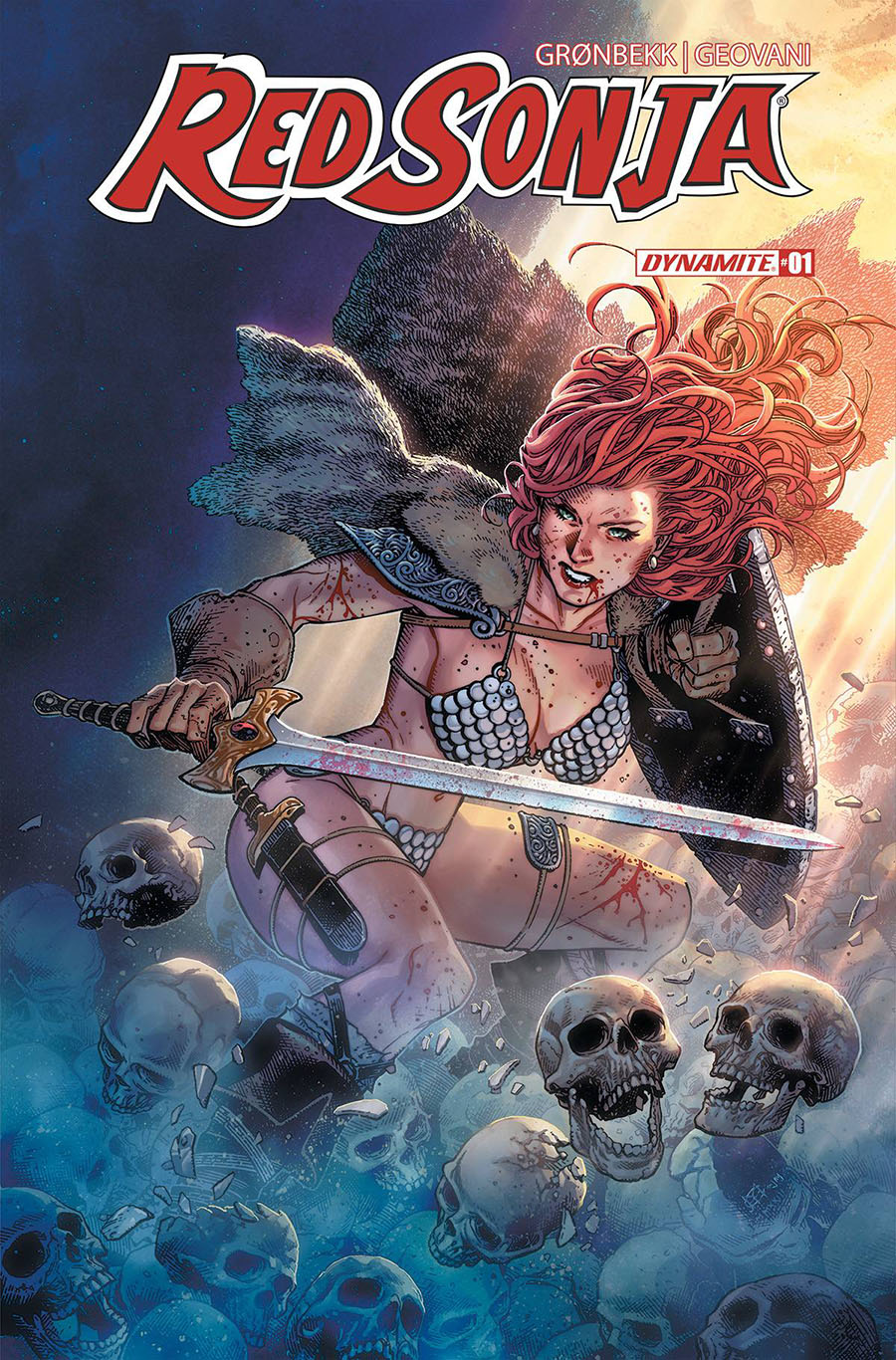 Red Sonja Vol 10 #1 Cover B Variant Jim Cheung Cover