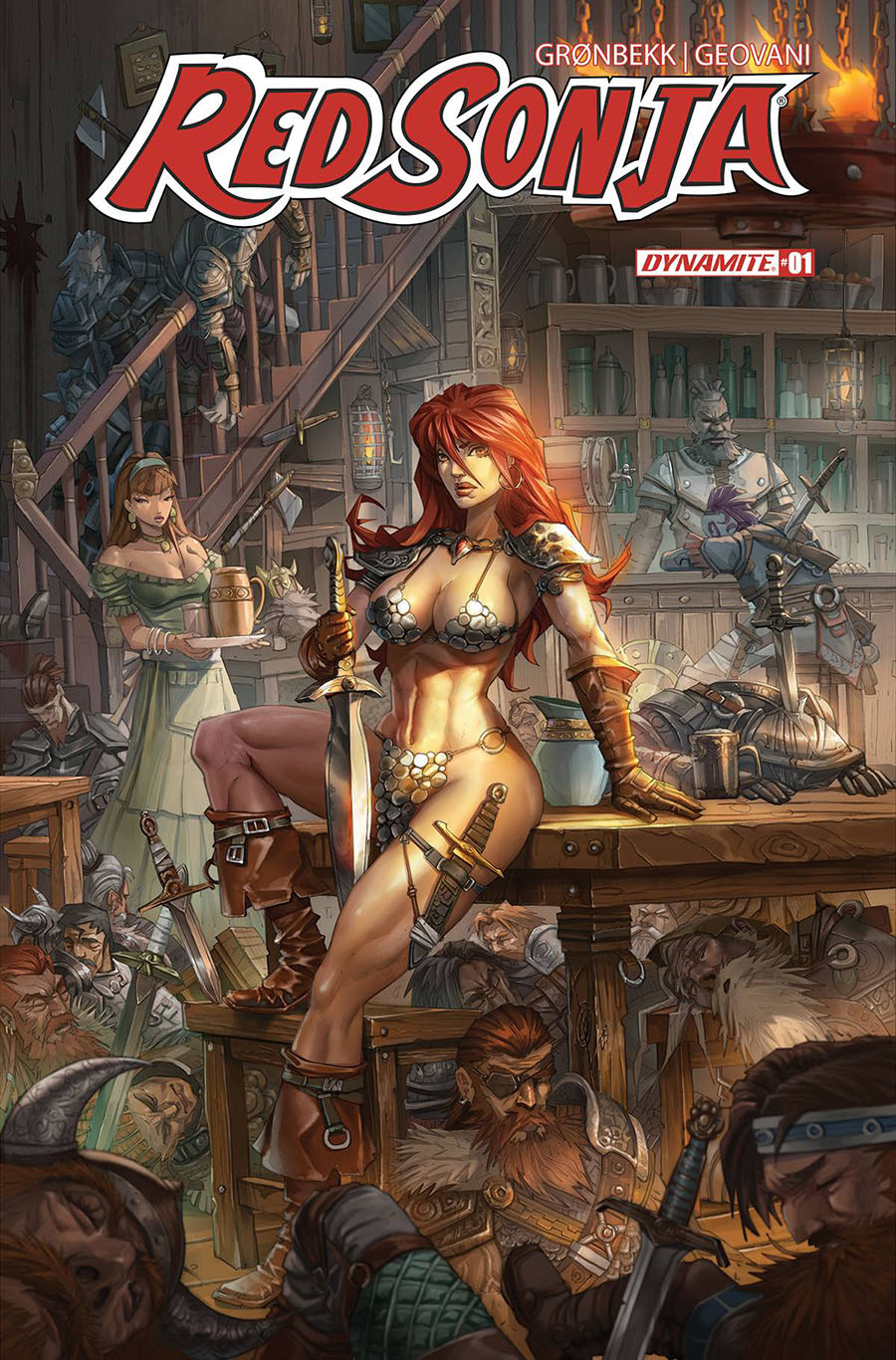 Red Sonja Vol 10 #1 Cover C Variant Alan Quah Cover