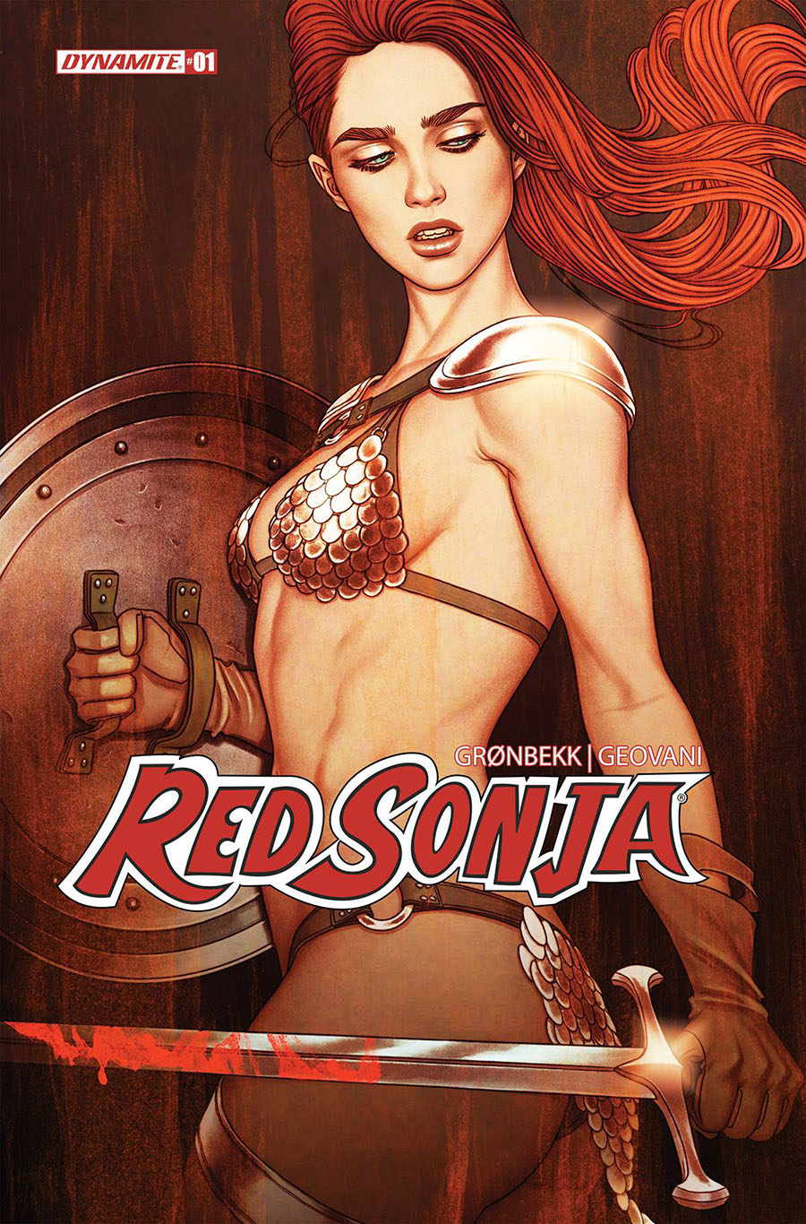 Red Sonja Vol 10 #1 Cover G Variant Jenny Frison Cover