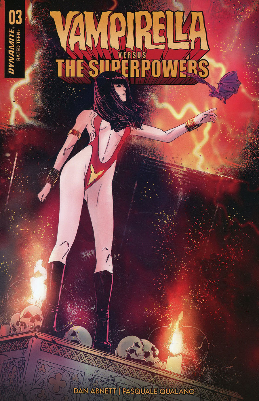 Vampirella vs The Superpowers #3 Cover C Variant Robert Carey Cover