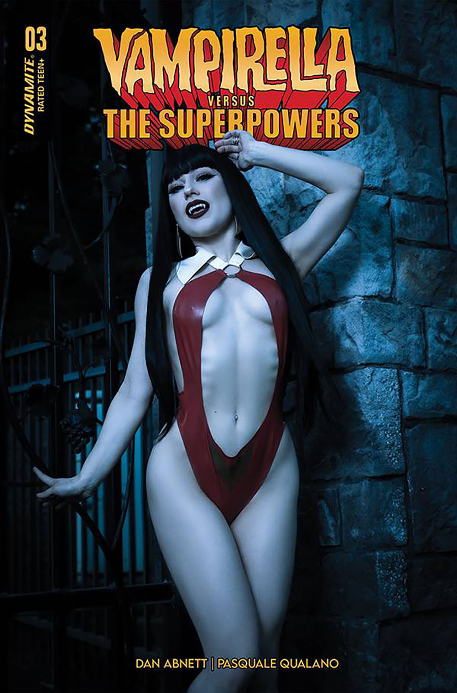 Vampirella vs The Superpowers #3 Cover F Variant Rachel Hollon Cosplay Photo Cover