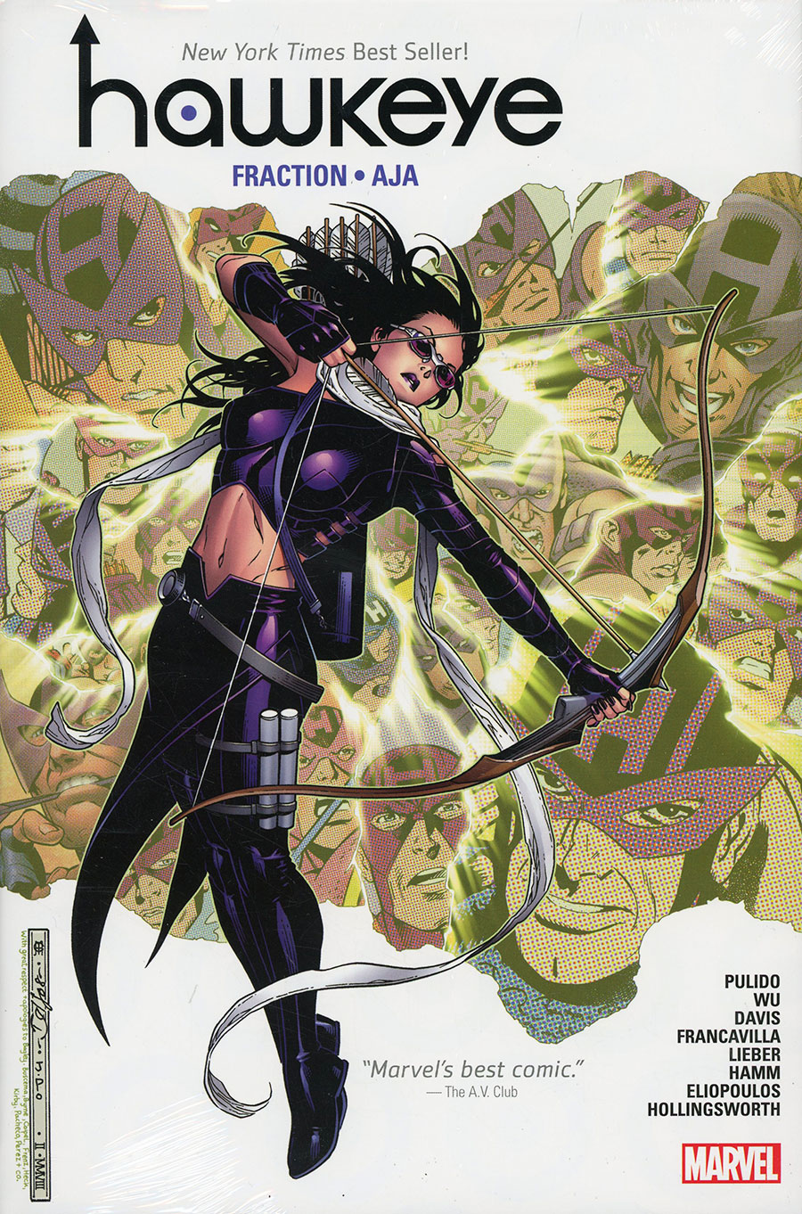 Hawkeye By Matt Fraction & David Aja Omnibus HC Direct Market Jim Cheung Variant Cover New Printing