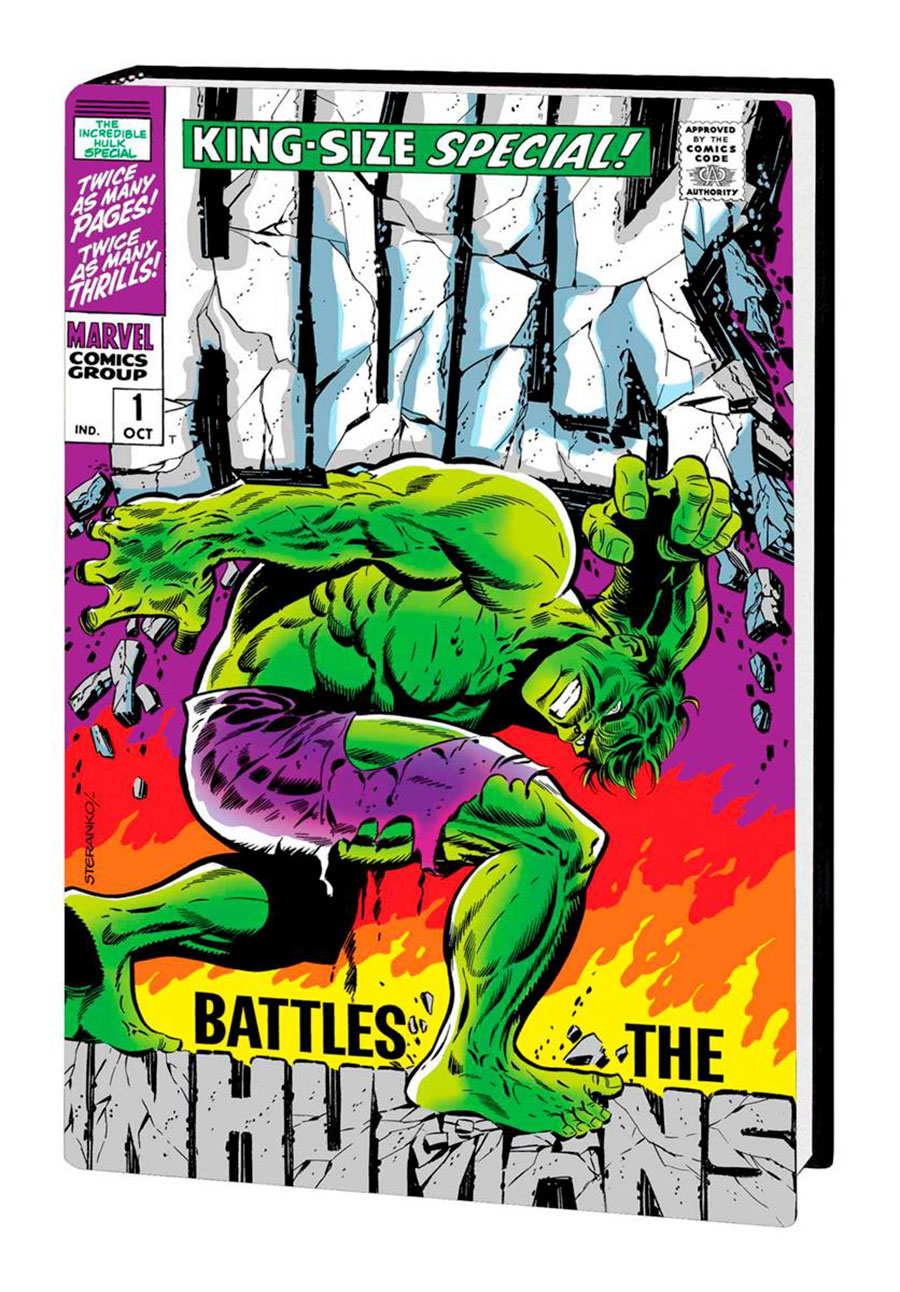 Incredible Hulk Omnibus Vol 2 HC Direct Market Jim Steranko Variant Cover
