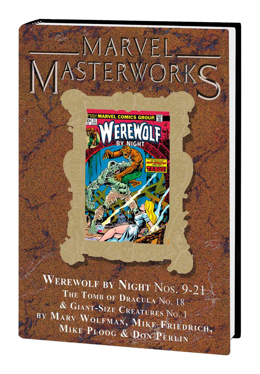 Marvel Masterworks Werewolf By Night Vol 2 HC Variant Dust Jacket