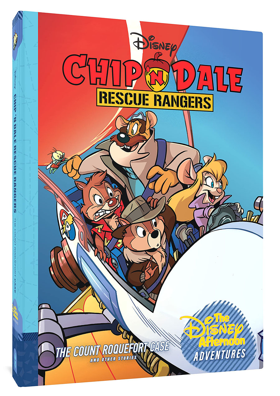 Disney Afternoon Adventures Vol 3 Chip n Dale Rescue Rangers Count Roquefort Case HC