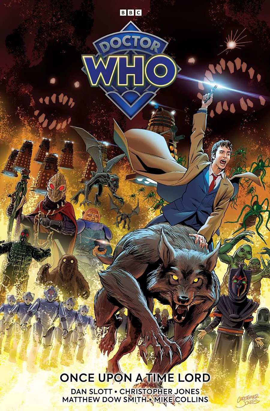 Doctor Who Once Upon A Time Lord HC Book Market Christopher Jones Cover