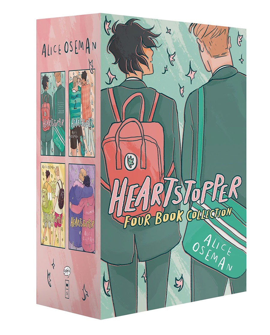 Heartstopper Volumes 1-4 Box Set