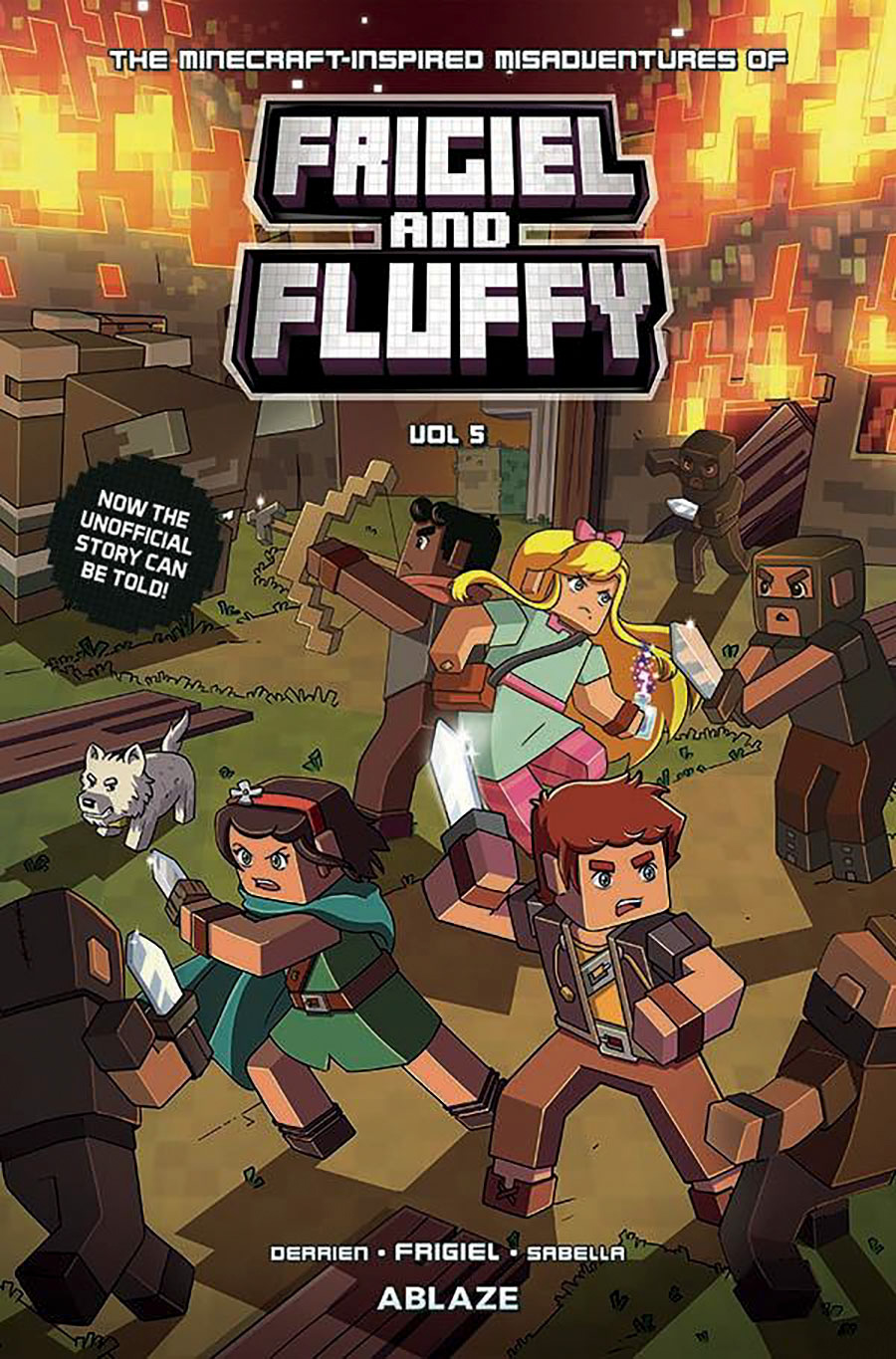 Minecraft-Inspired Misadventures Of Frigiel & Fluffy Vol 5 HC
