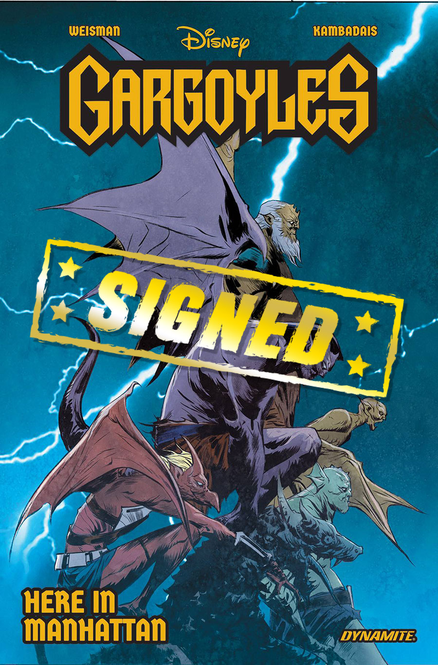 Gargoyles Here In Manhattan Vol 1 HC Signed Edition