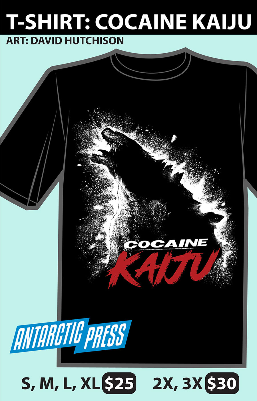 Cocaine Kaiju T-Shirt Large - Midtown Comics