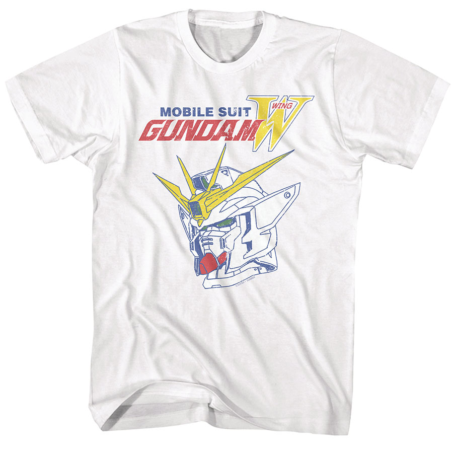 Mobile Suit Gundam Wing Profile T-Shirt Large