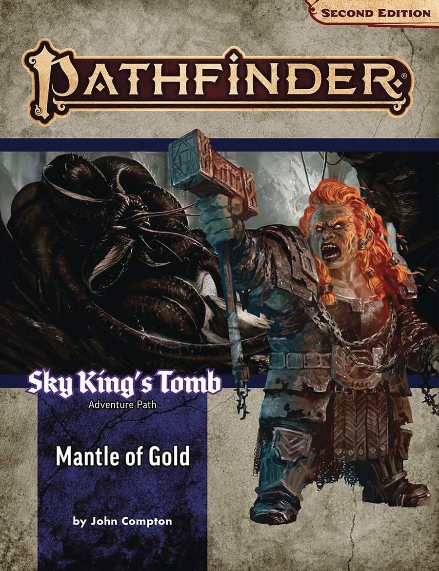 Pathfinder Adventure Path Sky Kings Tomb Part 1 Mantle Of Gold TP (P2)