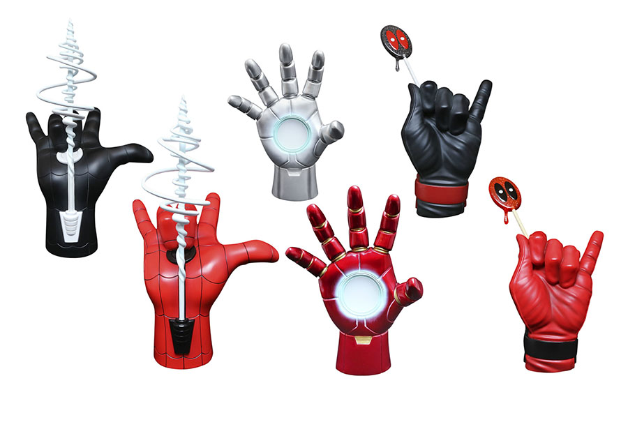 Marvel Comics Heroic Hands - Iron Man Grey Armor