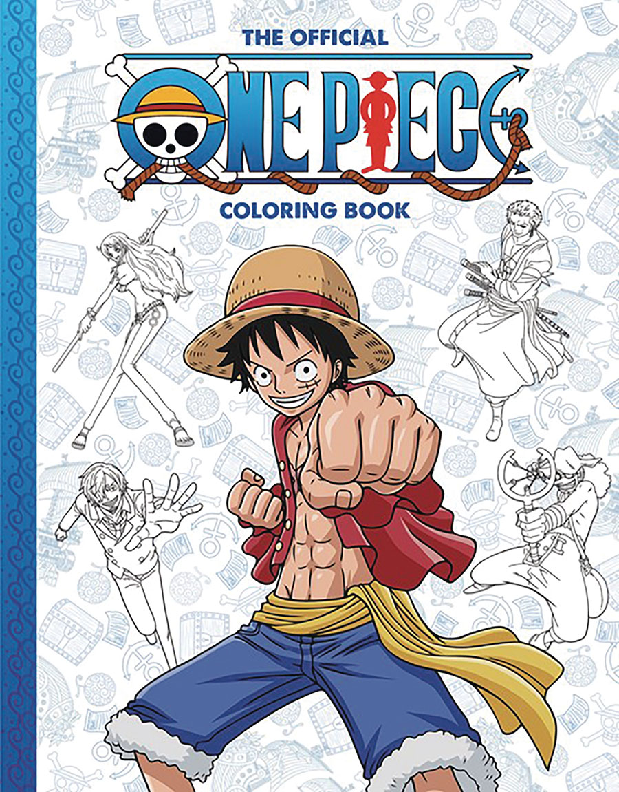 Official One Piece Coloring Book TP