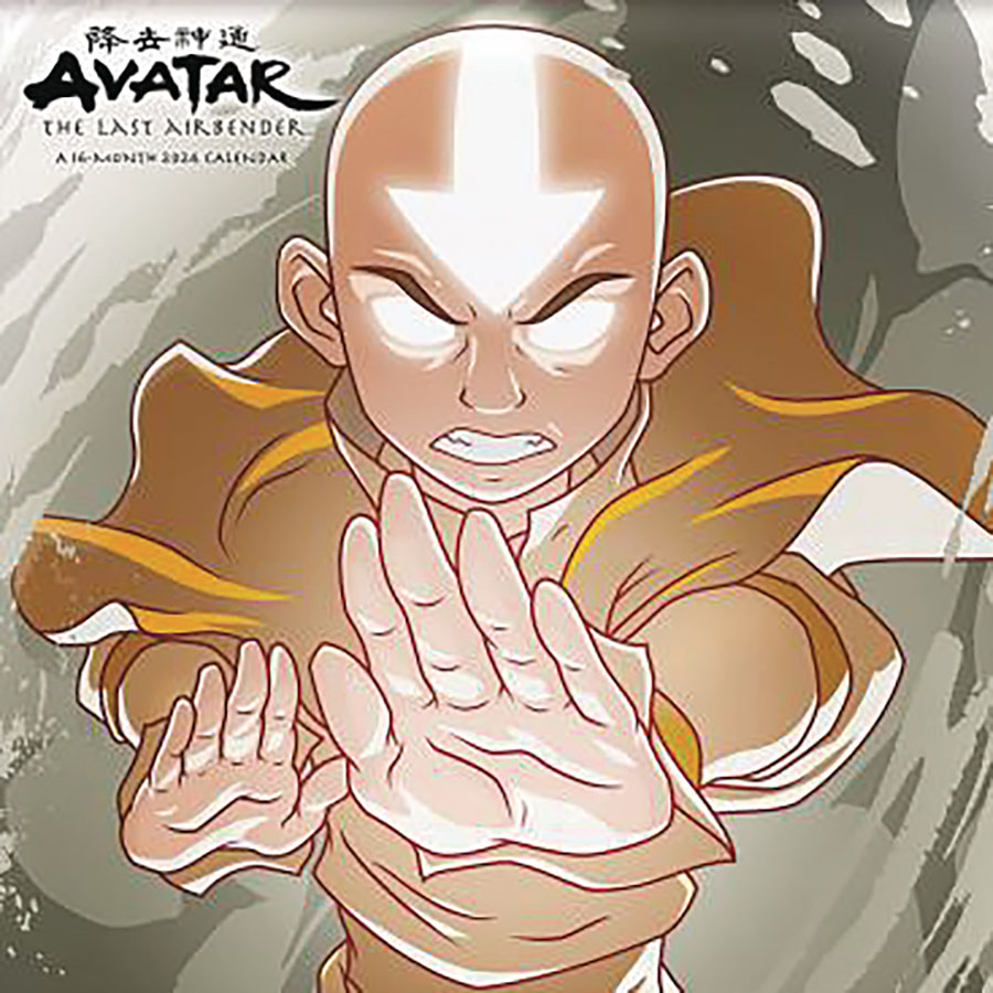 Avatar The Last Airbender 2024 Wall Calendar