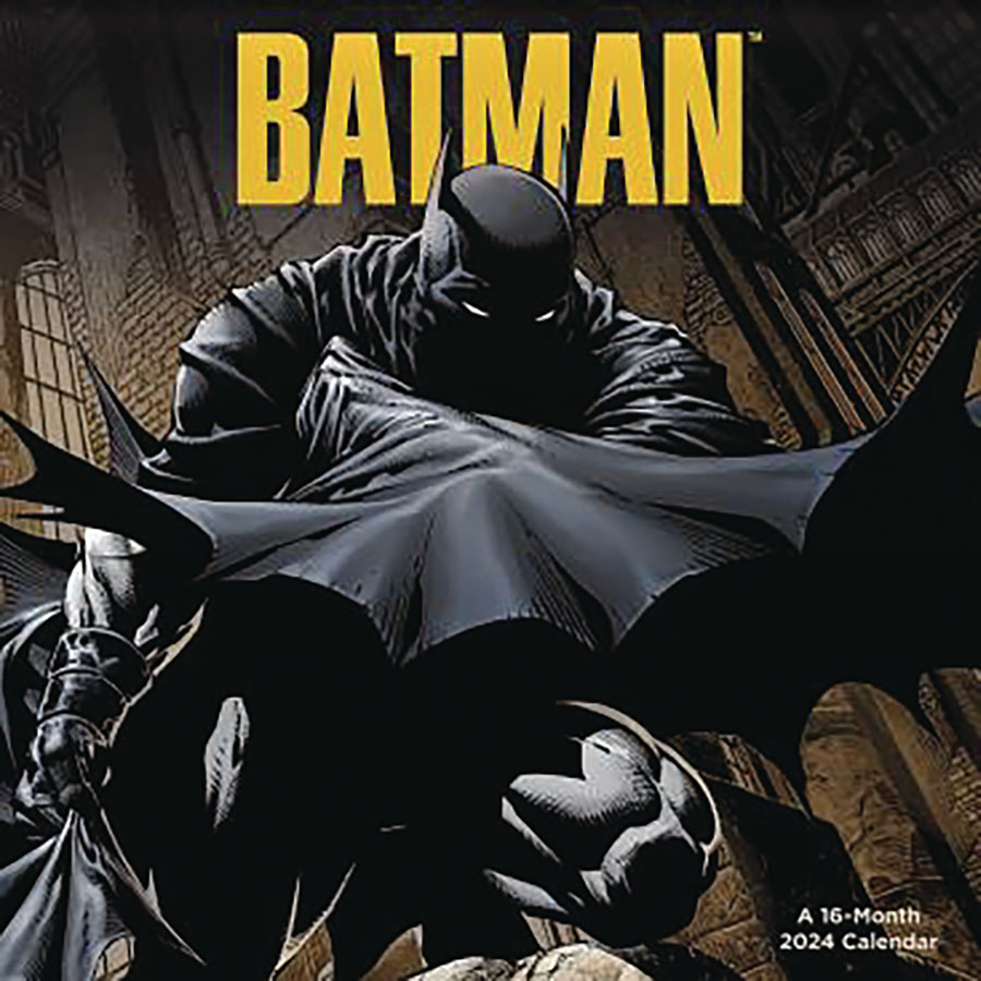 Batman 16Month 2024 Wall Calendar
