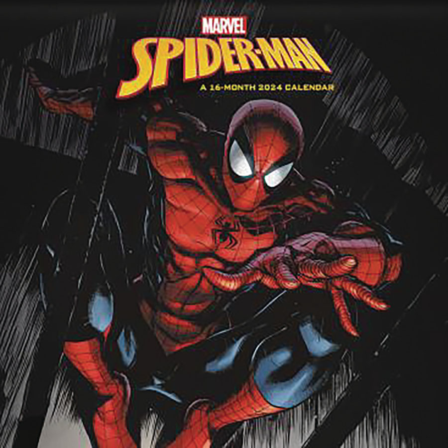 Spider-Man 16-Month 2024 Wall Calendar